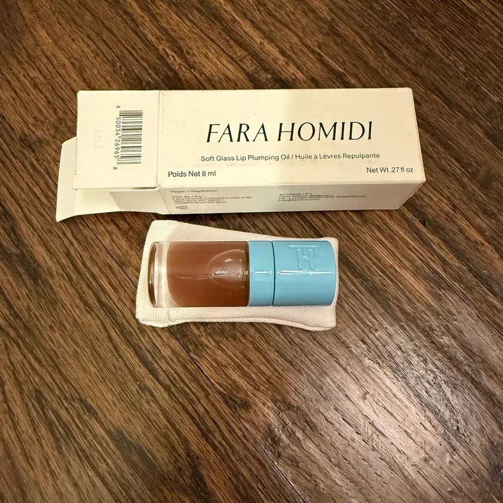 FARA HOMIDI Soft Glass Lip Plumping Oil-Tawny
